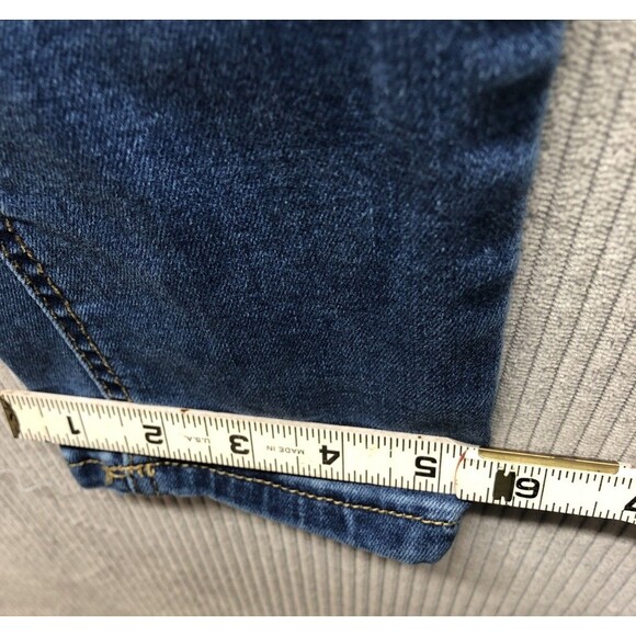 Wax Jeans Butt I love You Juniors Size 9 Distressed Double Button Fly - Picture 9 of 15